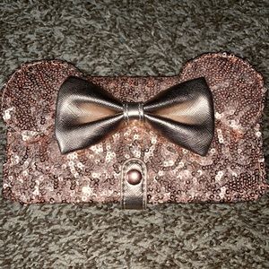 Rose Gold Disney IPhone case/wallet